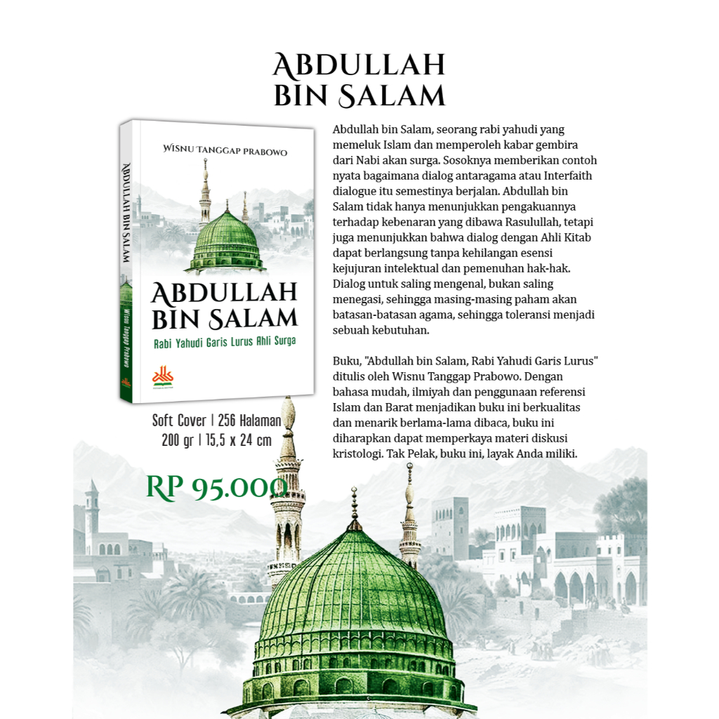 Jual Abdullah bin Salam Rabi Yahudi Garis Lurus Ahli Surga ORIGINAL ...