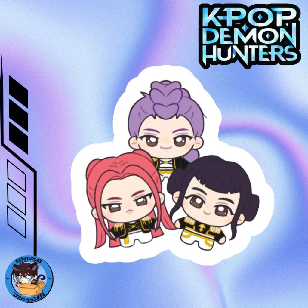 Jual PLUSHIE MINI HUNTRIX / BONEKA MINI KPOP DEMON HUNTERS [ ZOE, RUMI ...