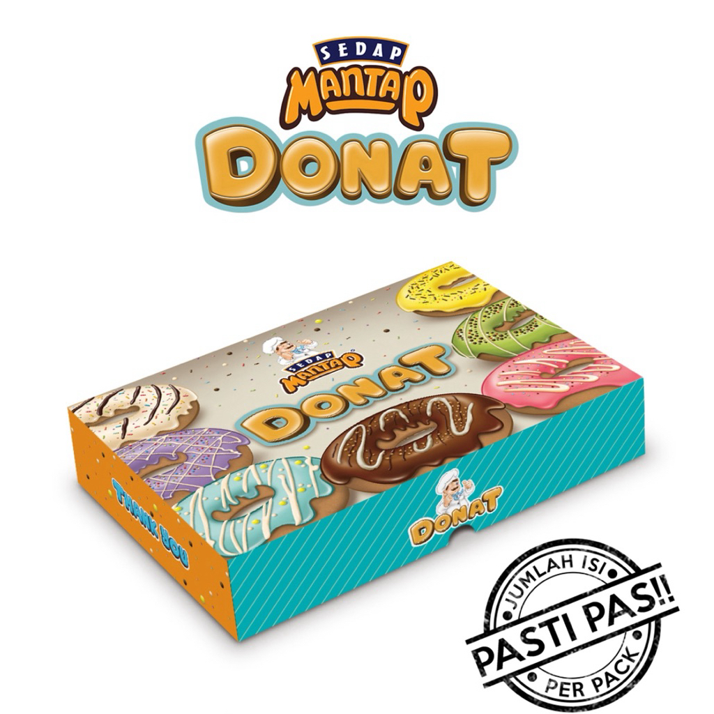 Jual DUS BOX DONAT ISI 3 ISI 6 HANSEL | BOX DONUT ISI 6 | DUS DONAT ...