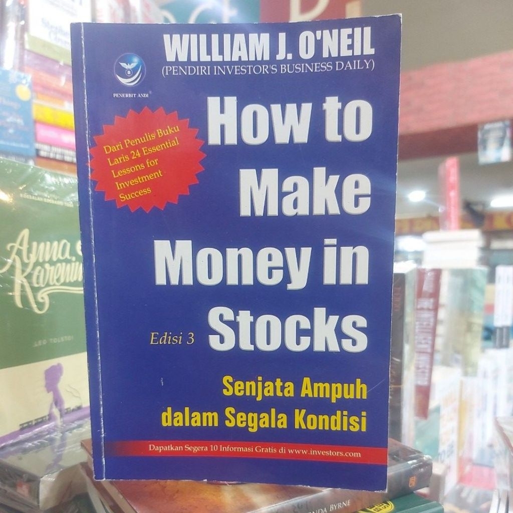 Jual Buku How to Make Money in Stocks Edisi 3 by William J O'Neil ...