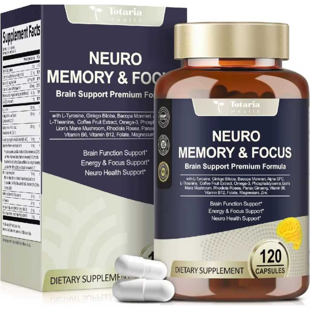 Jual TOTARIA HEALTH NEURO MEMORY ANF FOCUS BRAIN SUPPORT PREMIUM ...