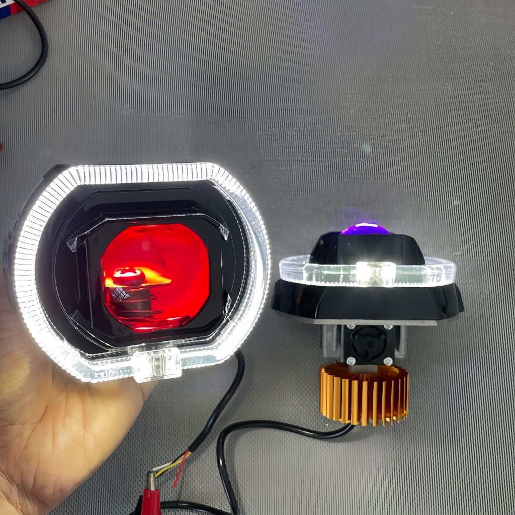 Jual Lampu Biled Projie Versi Matrix X1 Original Flat Cut Dengan Kipas ...