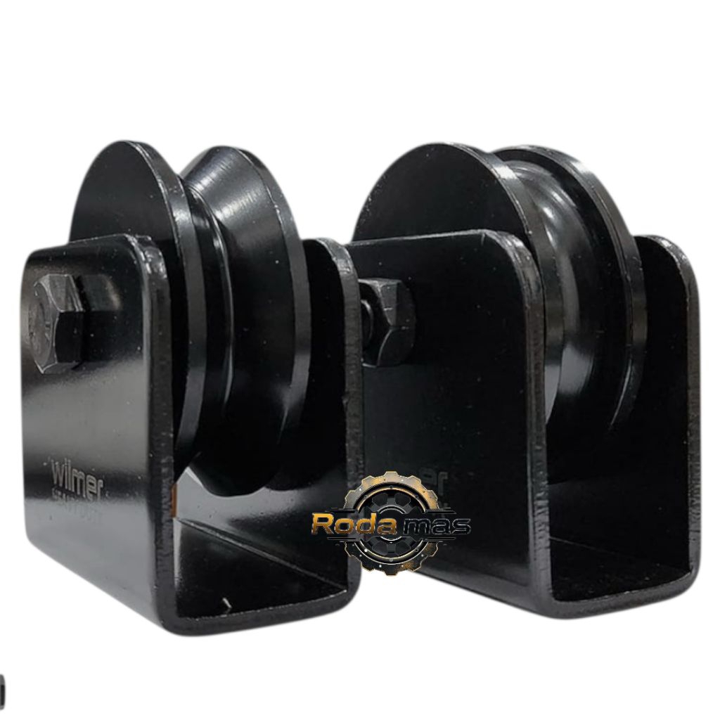 Jual roda pagar besi super 100mm as 15mm - roda pagar heavy duty 4 inch ...