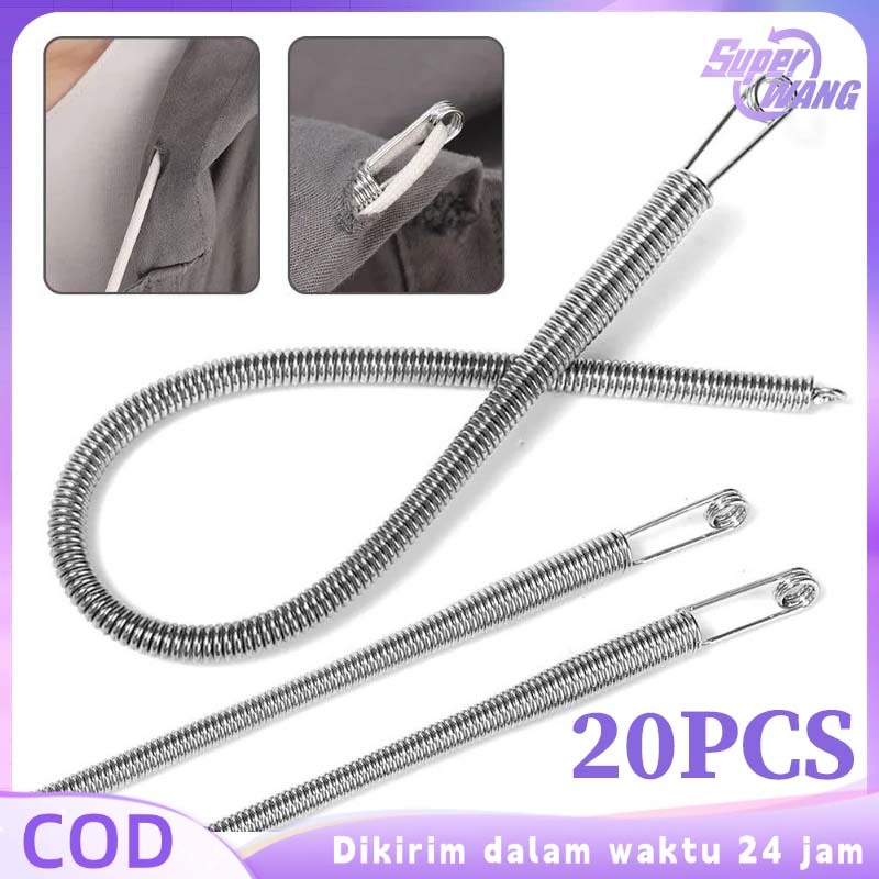 Jual Isi 20pcs Alat Pasang Tali Karet Celana Sweater Alat Bantu ...