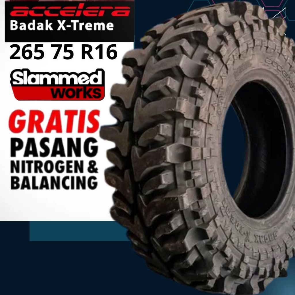 Jual Ban Untuk Mobil Off Road Ring 16 Accelera Badak X-Treme Ukuran Ban ...