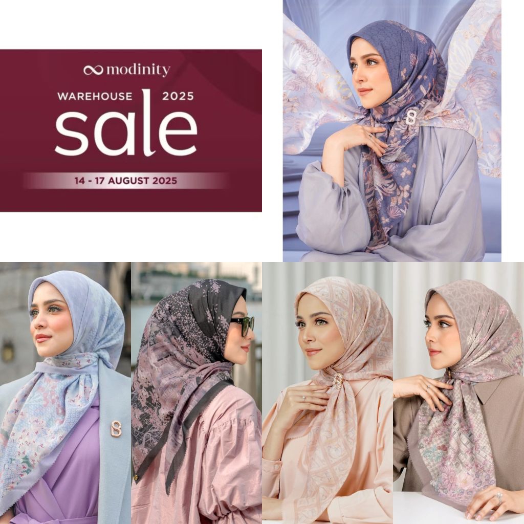 Jual [PART 1] BUTTONSCARVES WAREHOUSE SALE 2025 MODINITY AS IS (NO BOX ...