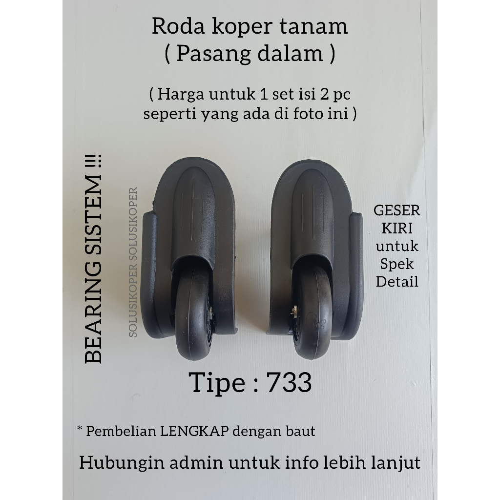 Jual RODA TRAVEL BAG, RODA KOPER, RODA TAS TRAVEL, SPAREPART KOPER ...