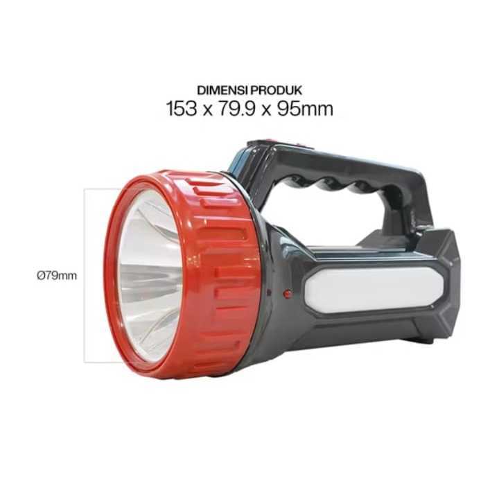 Jual Surya Lampu Senter Besar SHT L3W 10LED + Led Emergency ...