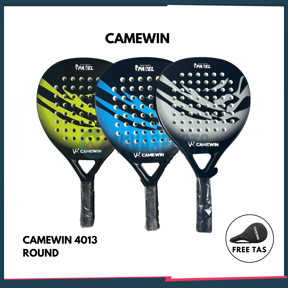 Jual VIVASPORTS - CAMEWIN 4013 Raket Padel Racket Carbon Fiber Original ...