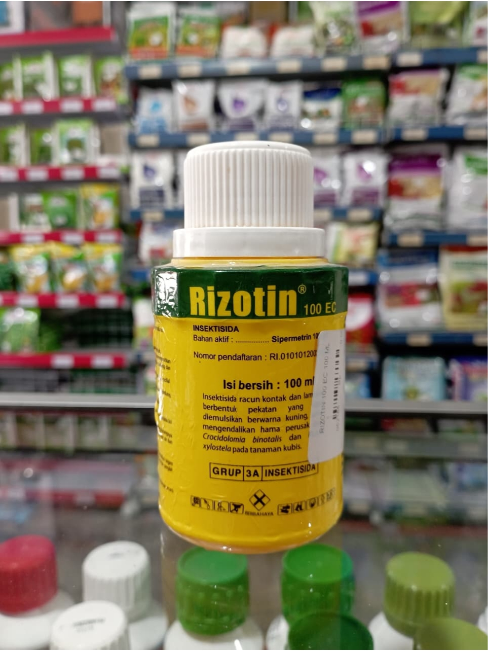 Jual RIZOTIN 100EC Insektisida Racun Sistemik, Kontak dan Lambung ...