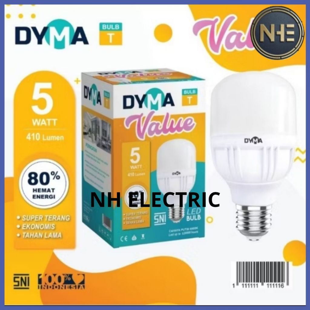 Jual Lampu Led Buld Capsul 5/10/15/20/30/40 Watt Putih Bohlam Value ...
