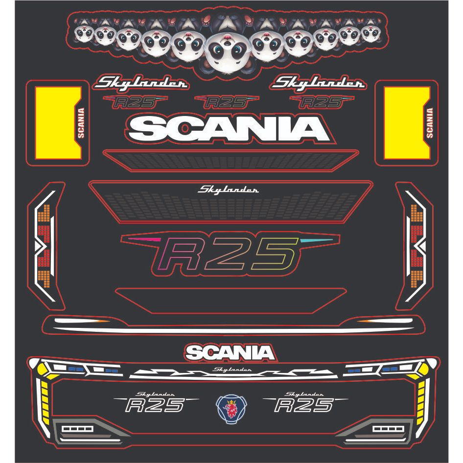 Jual Stiker bus stiker lampu miniatur bus jb3 dan jb5, selendang jb3 ...