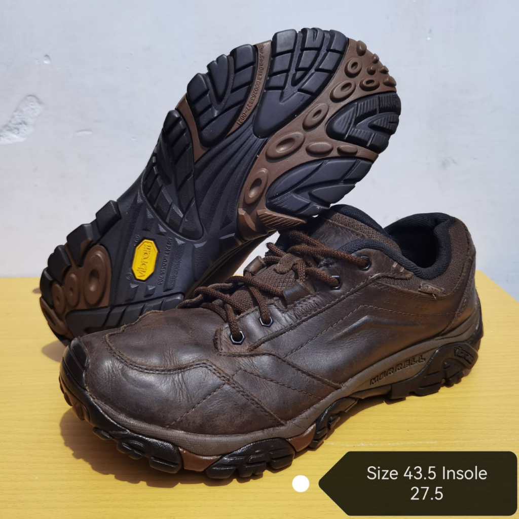 Jual Sepatu Outdoor MERRELL ADVENTURE LACE DARK EARTH 43.5 | Shopee ...