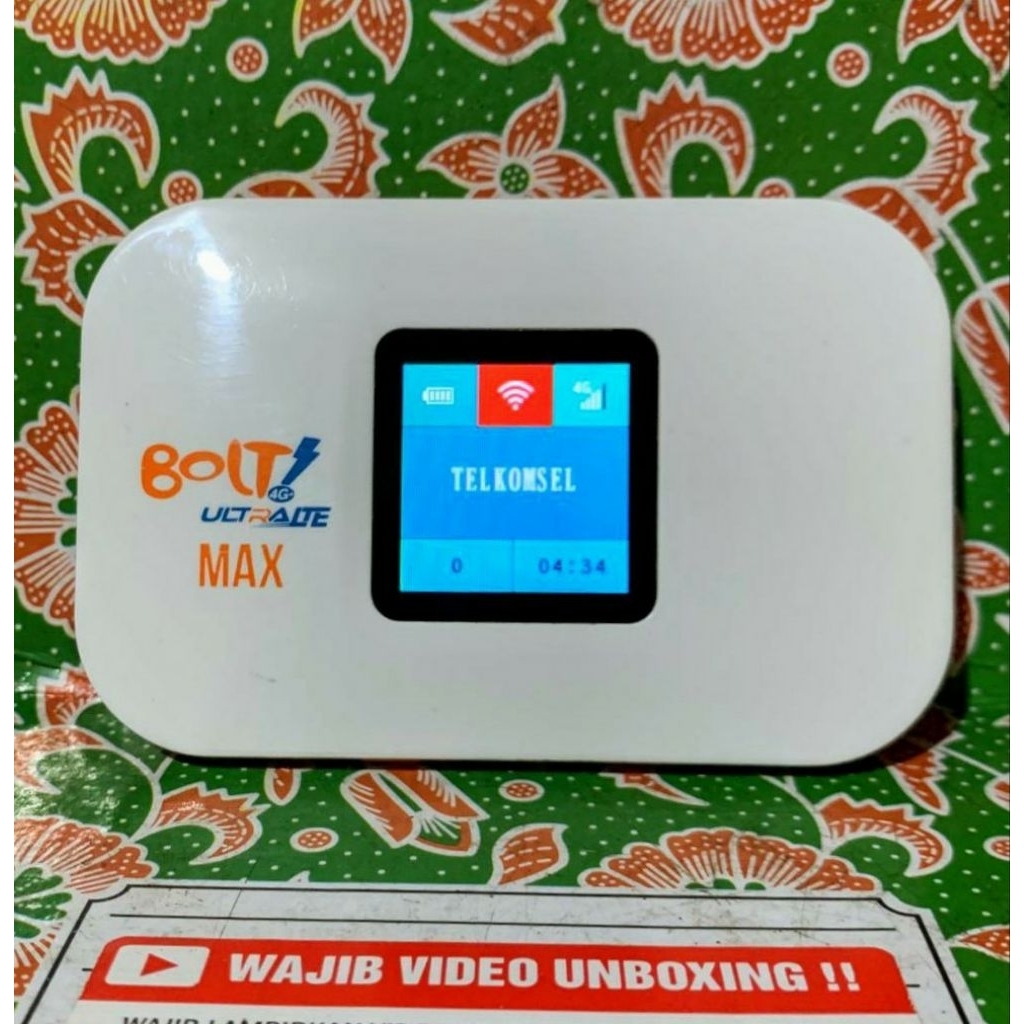 Modem Wifi 4G LTE Bolt Aquila Max Slim Orion Unlock 4G LTE 2300Mhz T-Sel Byu Smartfren