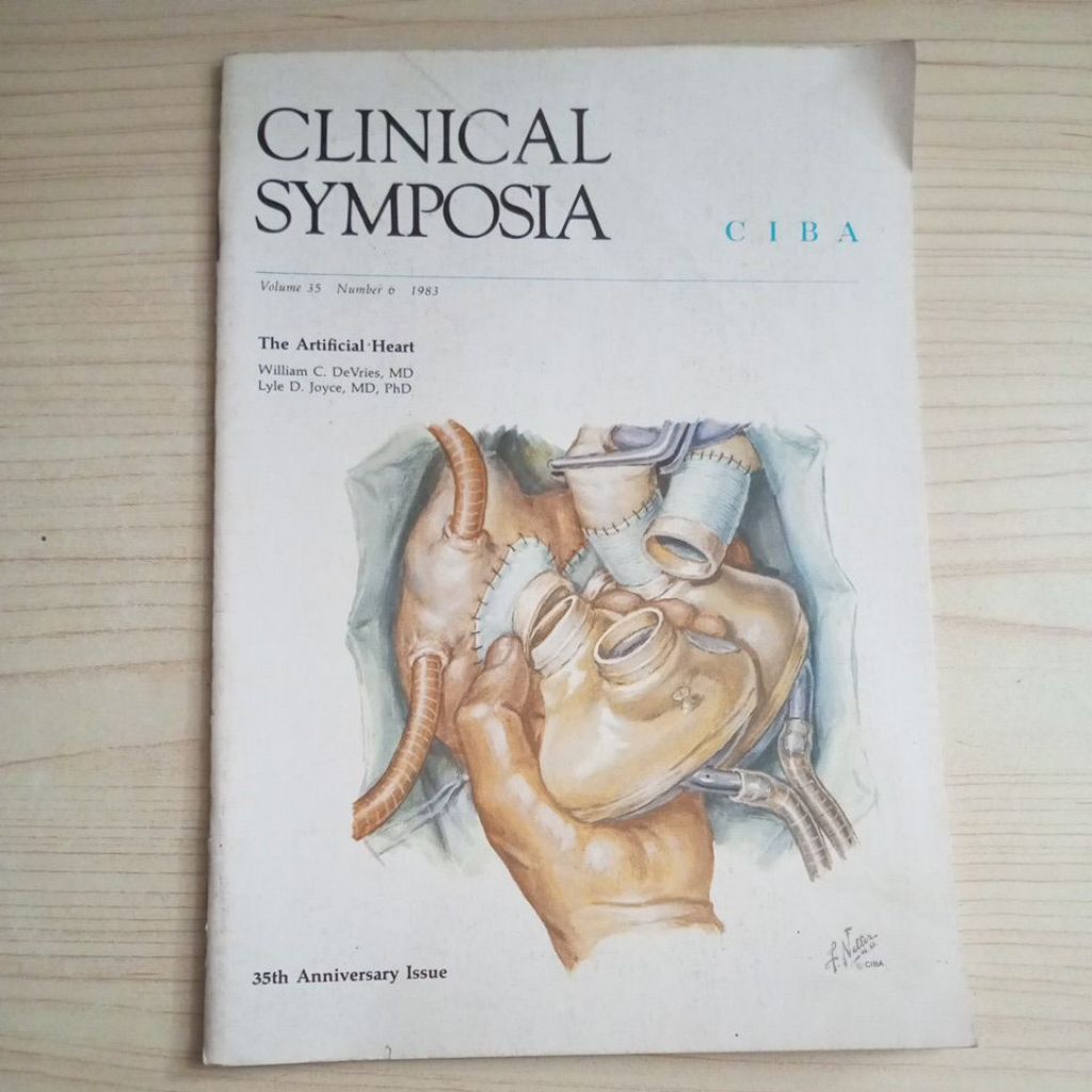 Jual BUKU CLINICAL SYMPOSIA CIBA VOLUME 35 NUMBER 6 1983 THE ARTIFICIAL ...