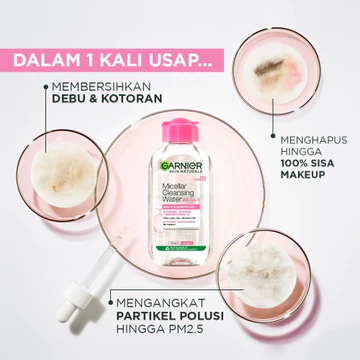 GARNIER Micellar Cleansing Water 125ml PINK