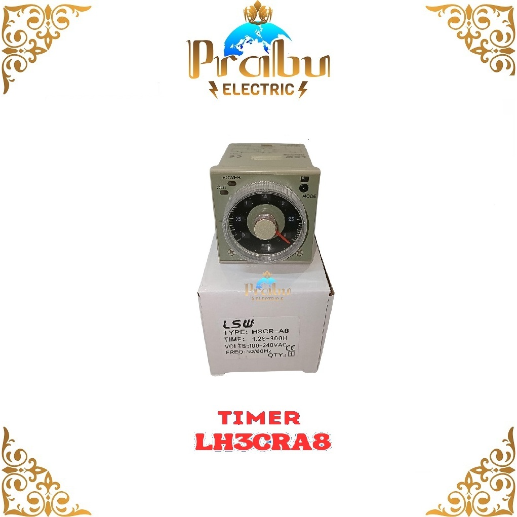 Jual TIMER H3CR-A8 MULTIVOLT 24V-240V AC / DC LSW | Shopee Indonesia