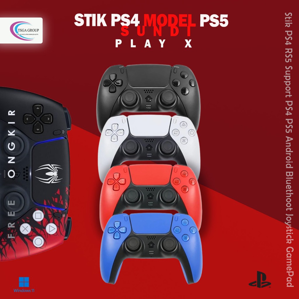 Jual Controller for PS4 Stick Laptop PC android Gamepad PS 4 model PS5 ...