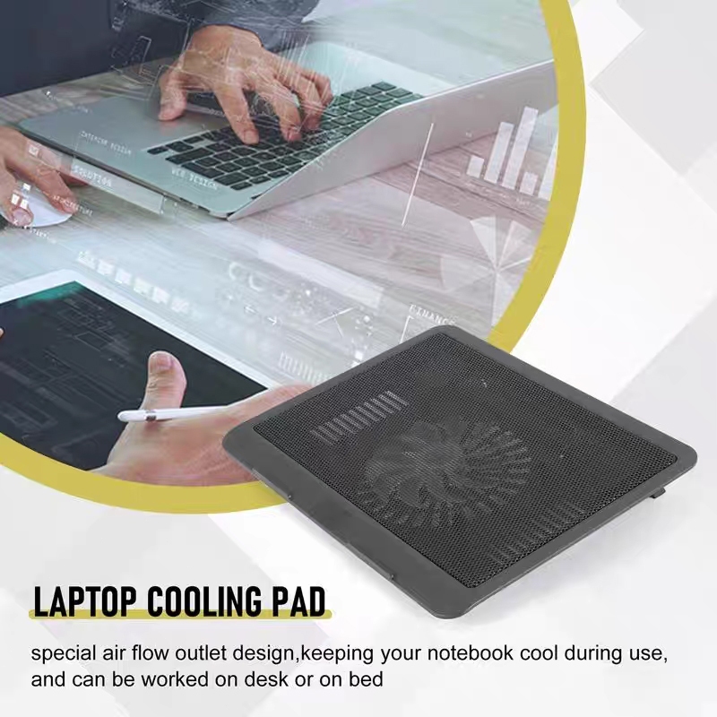 Jual Kipas Laptop Cooling Pad Pendingin Laptop Portable Silent 14cm Big ...