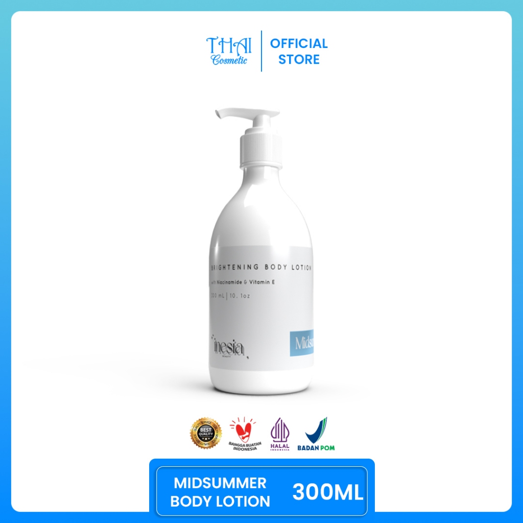 Jual Inesia Brightening Body Lotion 300ml Midsummer - Mencerahkan Kulit ...