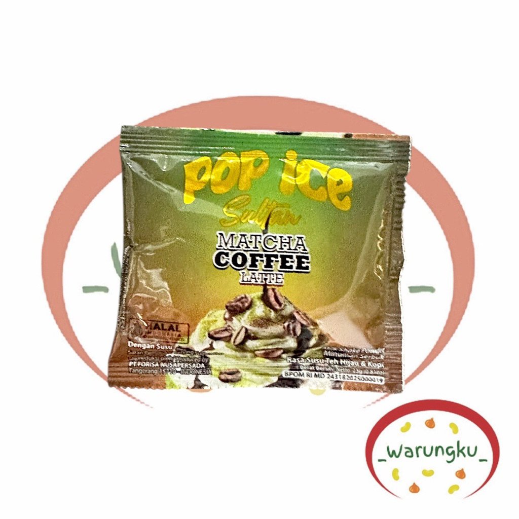Jual [1Pcs] POP ICE MATCHA Series Coffee Cookies Macha Viral | Shopee ...