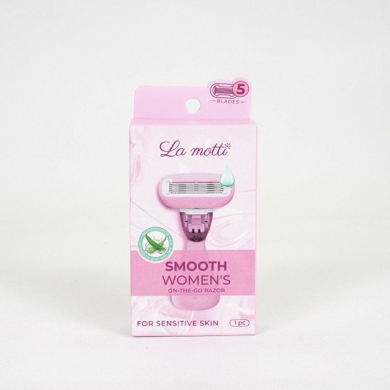 Jual OHSOME – La Motti Smooth Women’s Razor (1pc) · 5 Blades · Untuk ...
