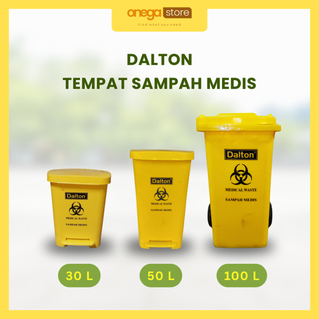 Product image Dalton Tempat Sampah Medis 30L 50L 100L
