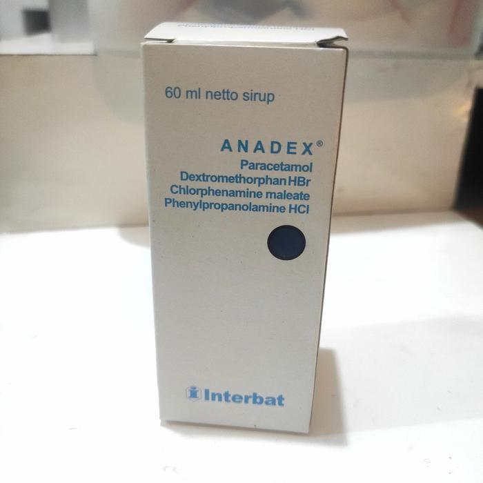 Jual ANADEX Sirup 60 ML - Obat Demam Batuk Pilek Dewasa Anak Syrup ...