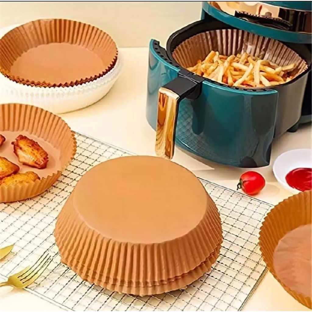 Jual RTG Grosir Air Fryer Paper Anti Lengket 16cm / Kertas Air Fryer