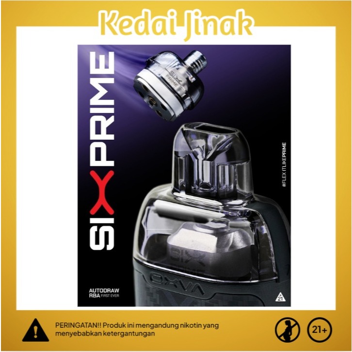 Jual SIX PRIME SPECIAL NEW RBA FOR VPRIME EDITION 100% ORIGINAL BY OXVA ...
