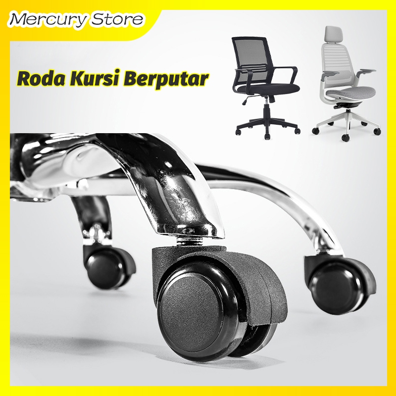Jual MER Roda Kursi Kantor Roda Kursi Kerja Roda Kursi Gaming Roda ...
