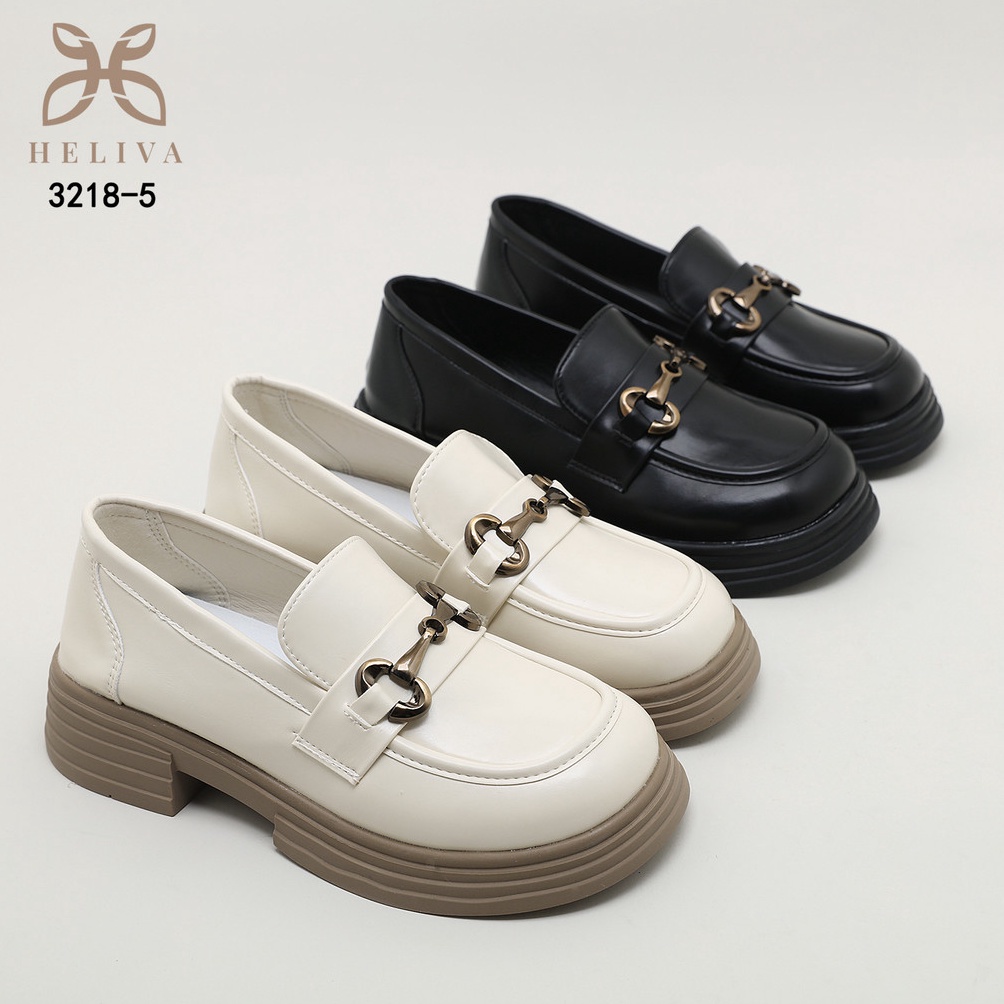 Jual KODE U3V B22 SF HELIVA Triana Sepatu Platform Docmart Shoes ...