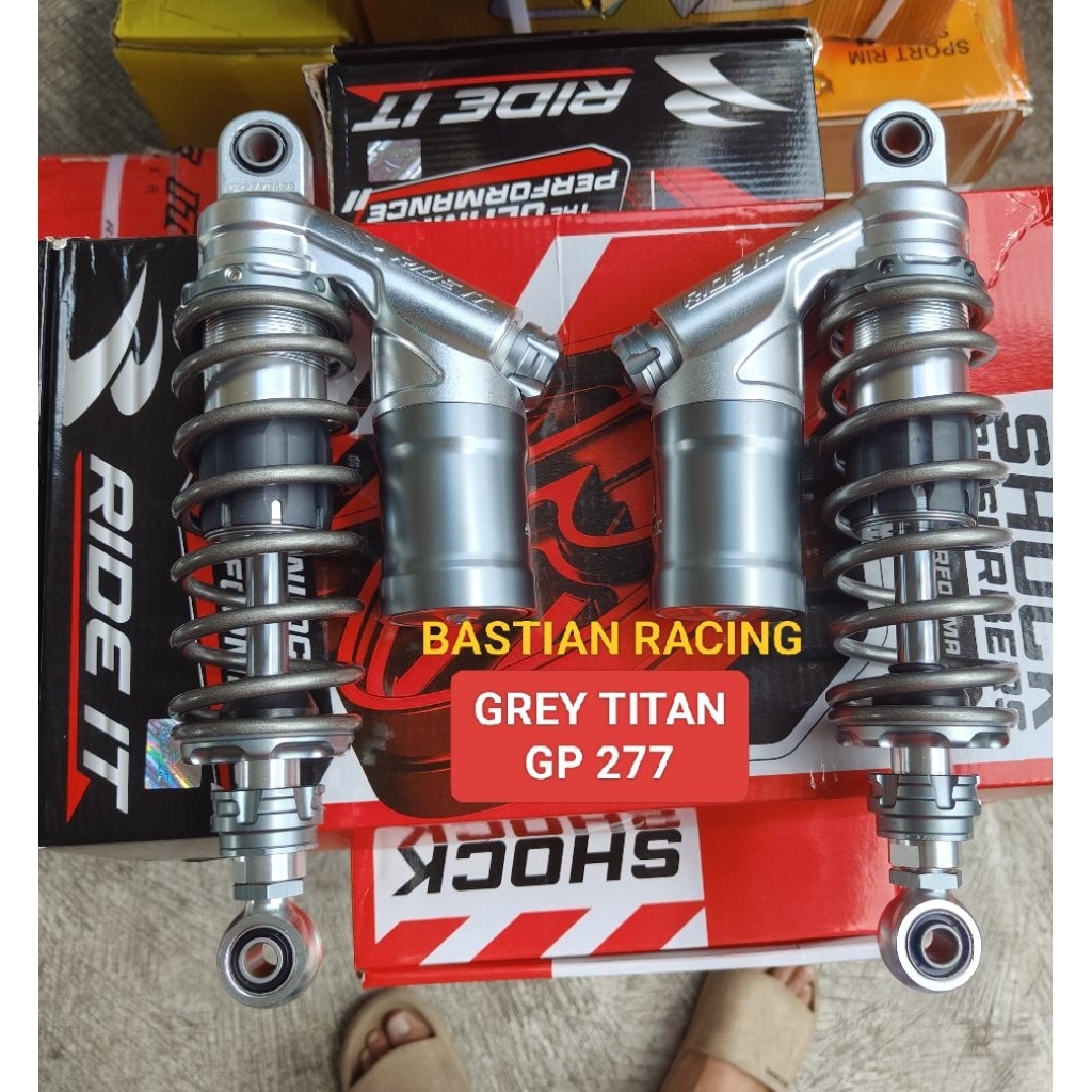 Jual SHOCKBREAKER Shock RIDE IT GP 277 premium original double klik ...