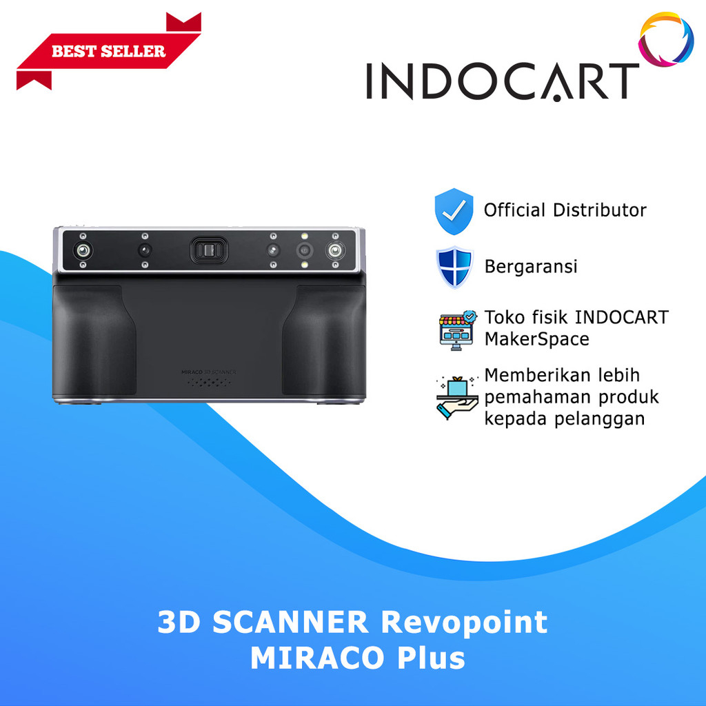 Jual 3D Scanner Revopoint MIRACO PLUS First Standalone Smart 3D Scanner ...