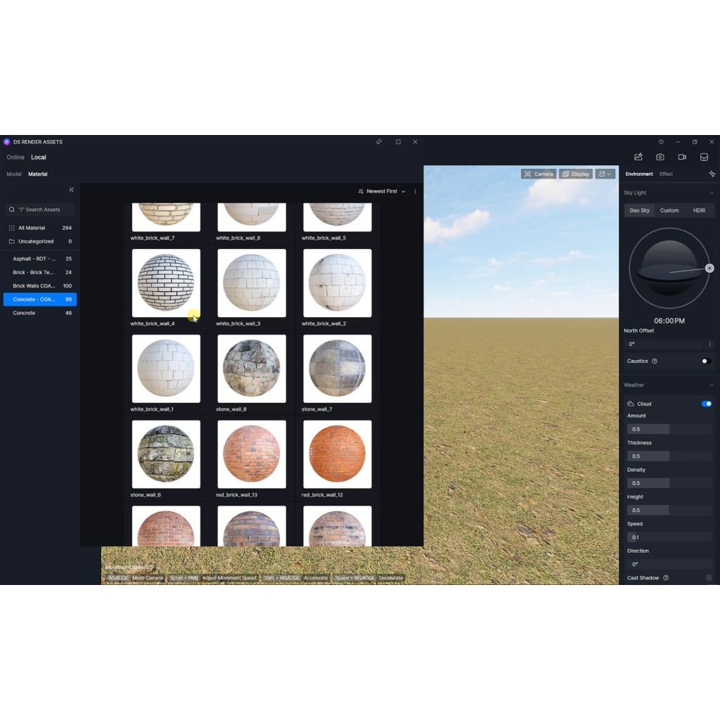 Jual D5 Render Asset Library Maxtree 1-90 310gb++ dan Material PBR ...