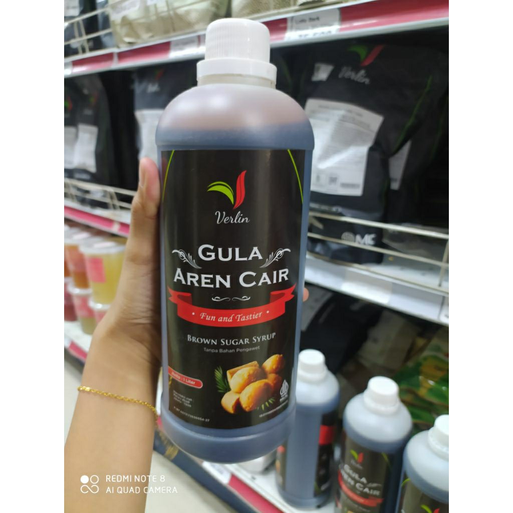 Jual Verlin Brown Sugar Syrup 1L | Shopee Indonesia