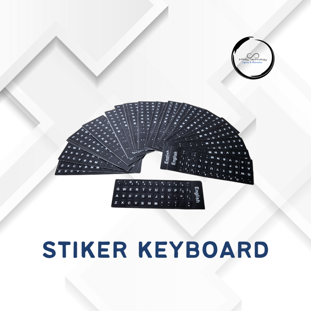 Jual STIKER KEYBOARD US INDONESIA LAPTOP PC KEYBOARD BISA HARGA MURAH ...