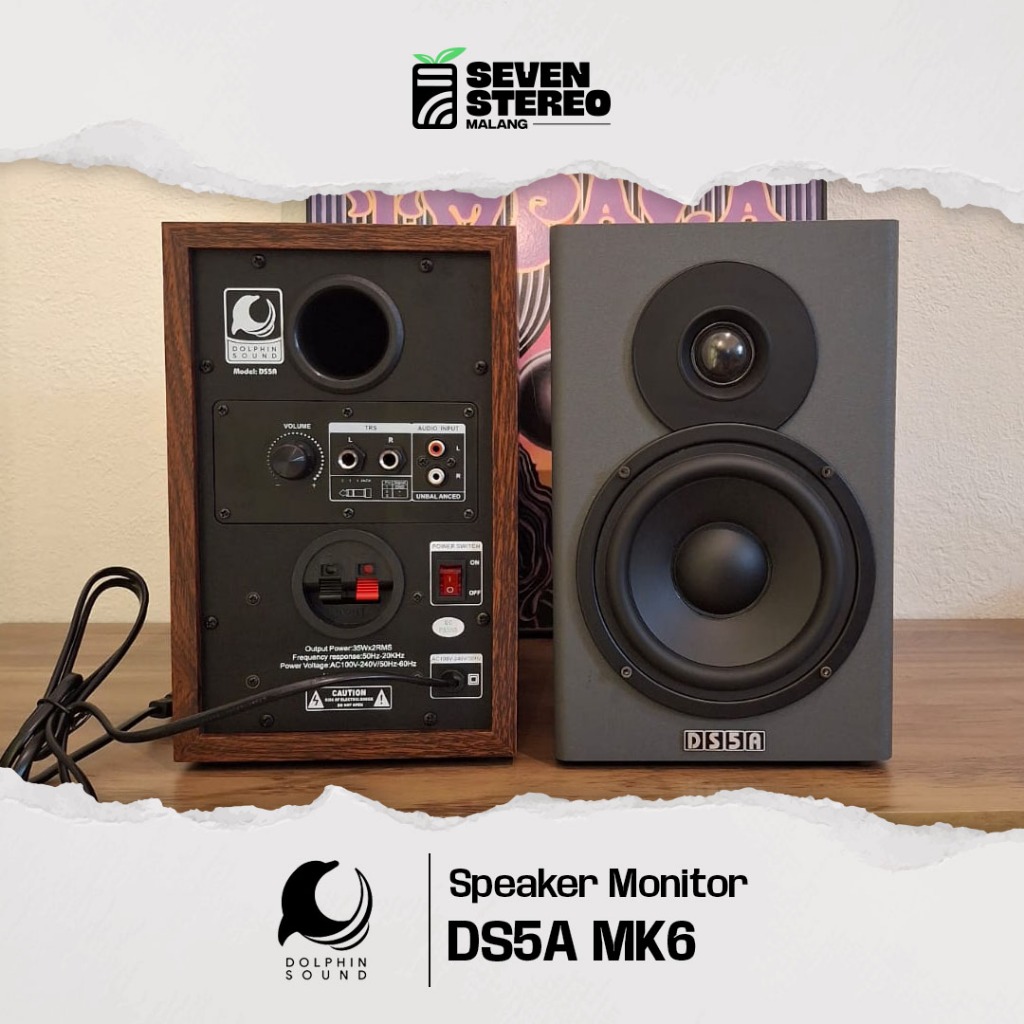 Jual Dolphin Sound DS5A MK6 Speaker Monitor Recording – Pilihan Musisi ...