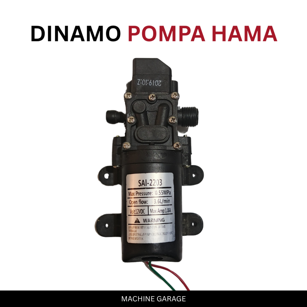 Jual Pompa hama 2 in 1 dinamo sprayer electrik /manual | Shopee Indonesia