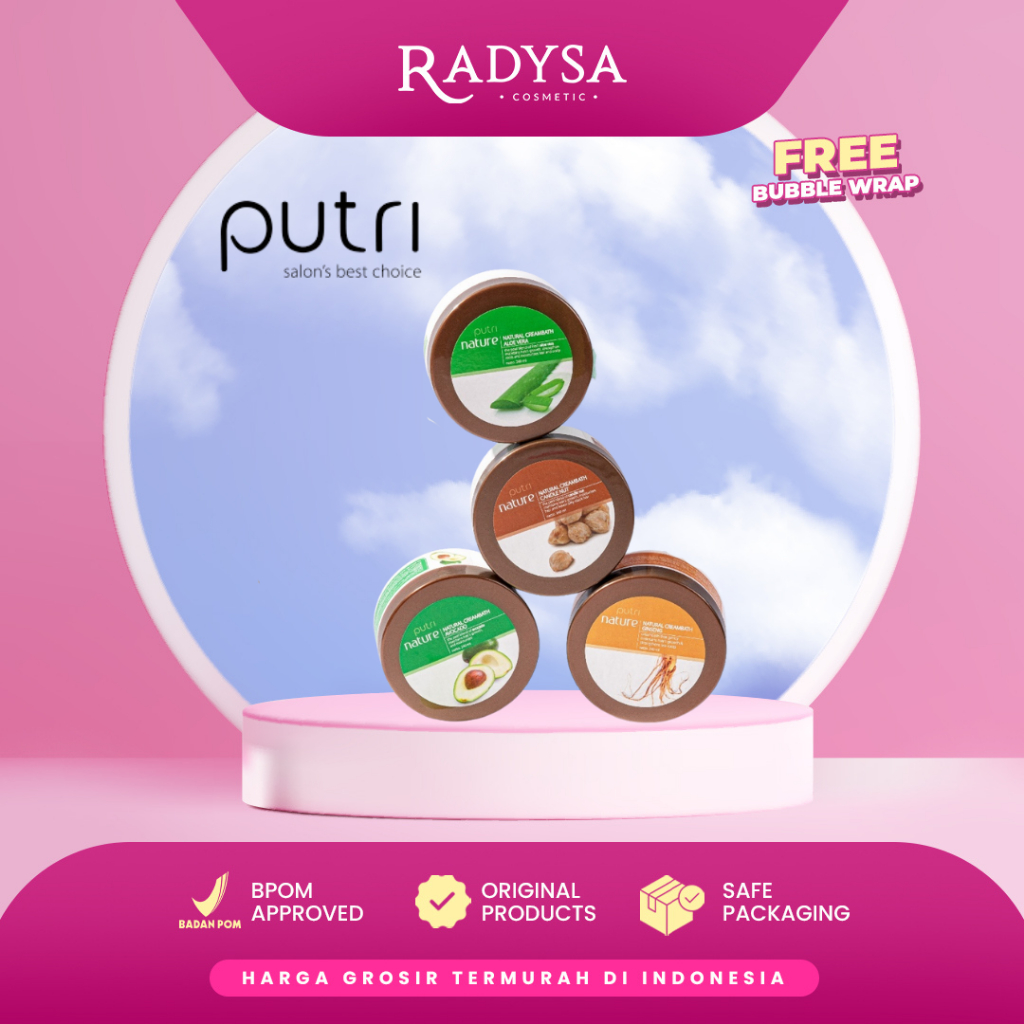 Jual RADYSA - Putri Natural Creambath 240ml Masker Rambut / Hair Spa ...
