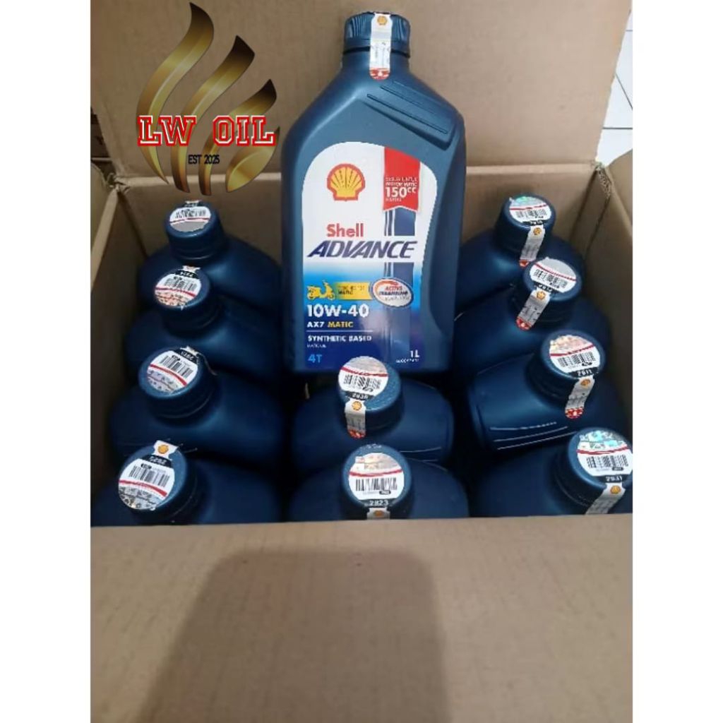 Jual SHELL ADVANCE AX7 MATIC 1 LITER (1 DUS ISI 12 BOTOL) | Shopee ...