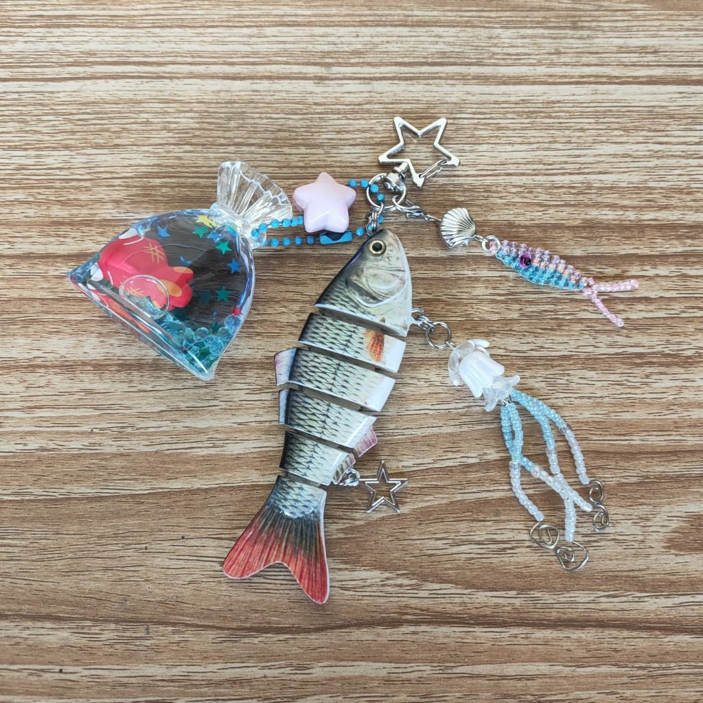 Jual UNDER THE SEA KEYCHAIN by jwlery_bidz |⁠| keychain ikan ...