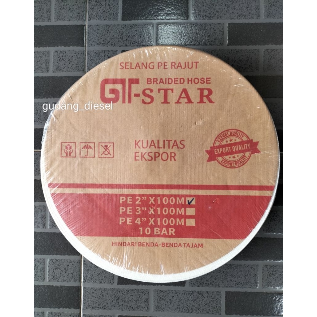 Jual Selang air Rajut 2 inch 100 Meter GT-STAR | Shopee Indonesia