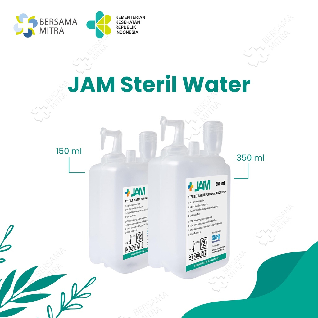 Jual Air Humidifier Oxygen steril - JAM Sterile Water for Inhalation ...