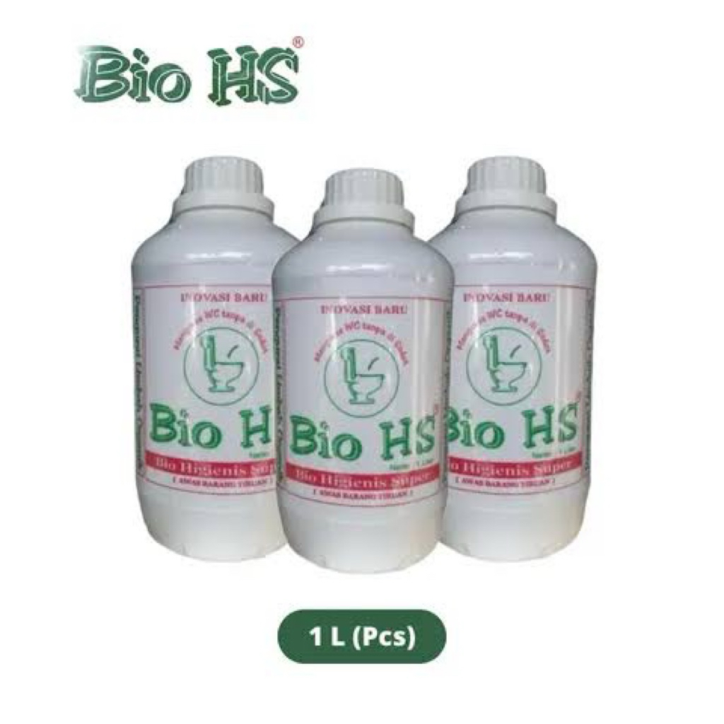 Jual BIO HS 1 Liter / Penguras wc tanpa sedot / Pengurai limbah organik ...