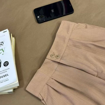 Celana Wanita Kulot Knit Highwaist Jenie Pants Premium Korean Style