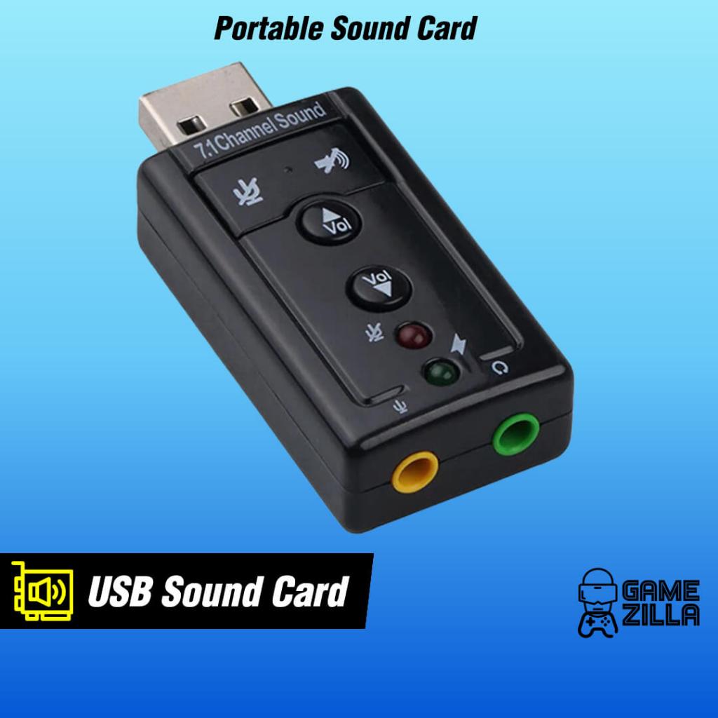 Jual Converter Soundcard 7.1 USB Audio Jack 3.5mm Adapter External ...