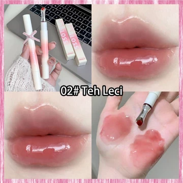 Kakashow Korean Lipstick Mirror Lip Gloss Glass Liptint Gloss Mirror Lip Gloss Water