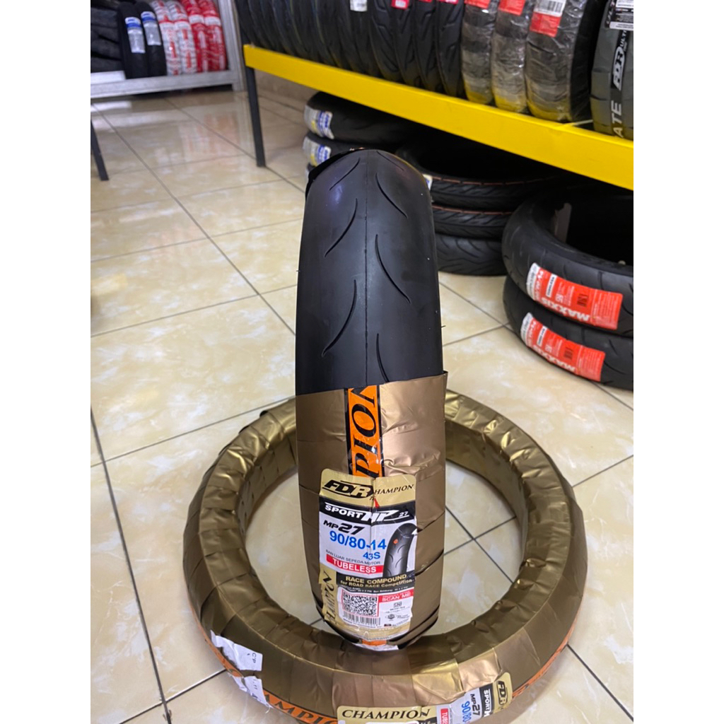 Jual FDR MP 27 Ukuran 90/80 Ring 14 Ban Motor Matic Soft Compound ...