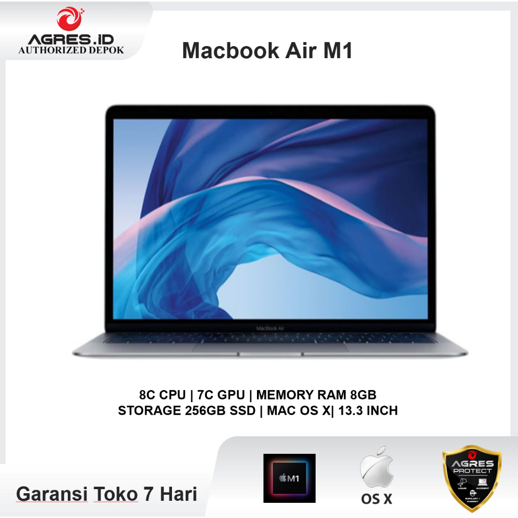 Apple MacBook Air M1 256GB メモリ8GB Apple MacBook Air M1 Chip 256GB SSD 8GB 13.3